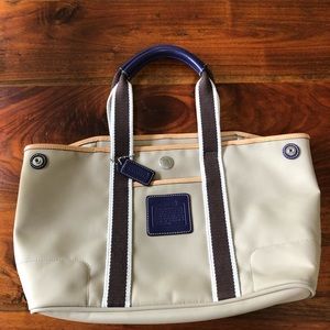 Coach canvas bag